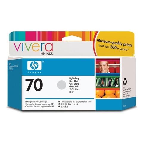 C9451a Cartuccia Ink Originale 70 Grigio Chiaro per HP DesignJet Z3200 - Foto 5
