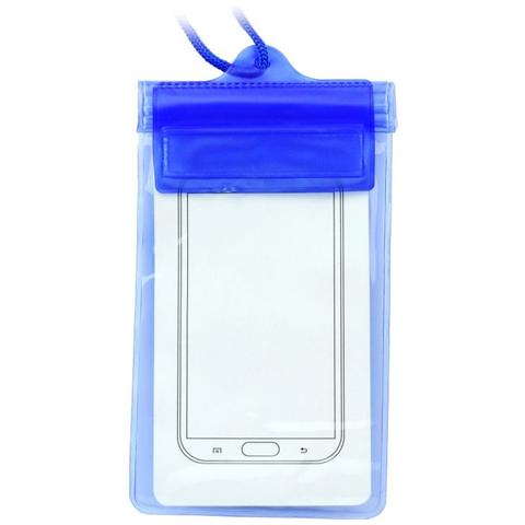 Custodia Universale Resistente All''Acqua con Zipper - Azzurra - Foto 1