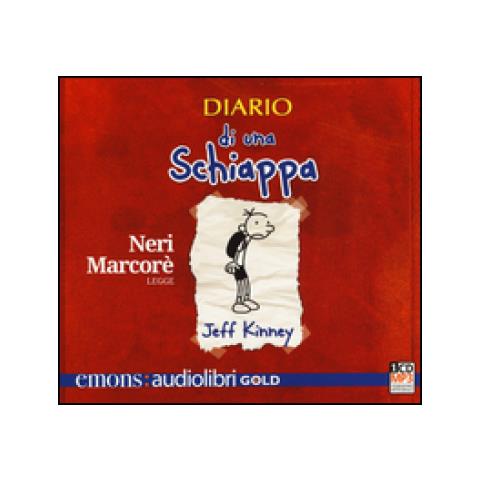 Jeff Kinney - Diario di una schiappa letto da Neri Marcorè. Audiolibro. CD Audio formato MP3 - Foto 1