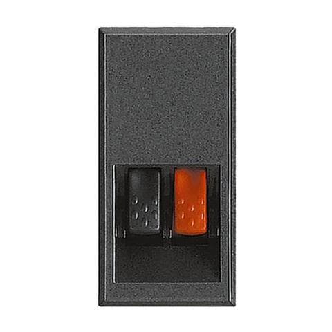 Connettore Axolute Per Altoparlanti Home Cinema Antracite Antracite - Foto 2