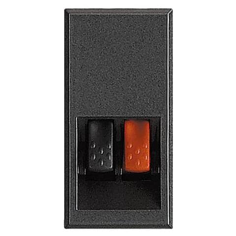 Connettore Axolute Per Altoparlanti Home Cinema Antracite Antracite - Foto 3