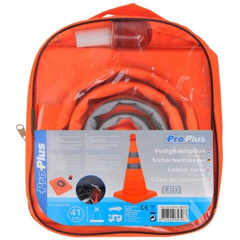 Cono Di Sicurezza Pieghevole Con Led 540319 - Foto 2