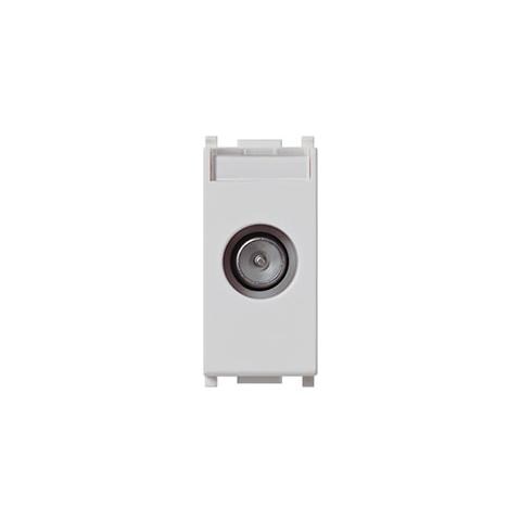 14300/10 / sl - Presa Tv-rd-sat Passante Silver - Foto 1