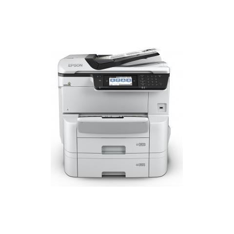 Stampante Multifunzione WorkForce Pro WF-C8690DTWF Inkjet a Colori Stampa Copia Scansione Fax A3 35 ppm Wi-Fi USB Ethernet - Foto 1
