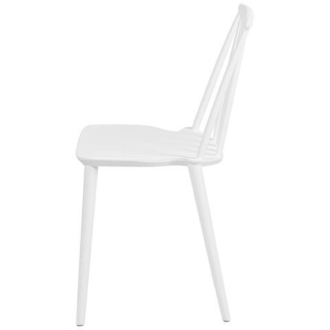 Set Di 2 Sedie Da Pranzo In Colore Bianco Ventnor - Foto 21