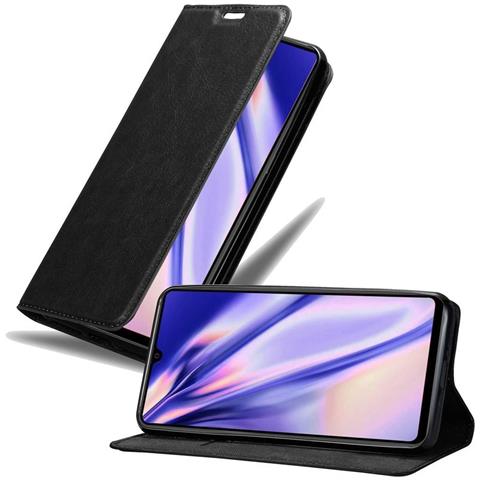 Custodia Compatibile Con Huawei Mate 20 In Nero Di Notte - Coperchio Protettiva Con Chiusura Magnetica, Funzione Stand E Tasca Per Le Carte - Foto 1