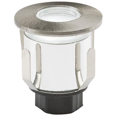 La Mini Luce Da Terra A Led Bianca Viene Fornita Con Tre Teste Intercambiabili, 230 V Ip65 0,6 W. - Foto 1