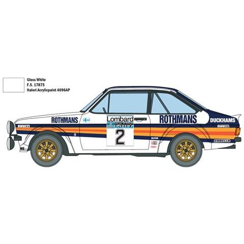 Ford Escort Rs 1800 Mk. ii Lombard Rac Rally Kit 1:24 - Foto 1