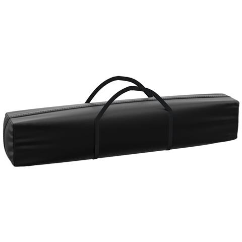 Tenda Per Feste Pieghevole Con Pareti Laterali Nero 2x2 M - Foto 2