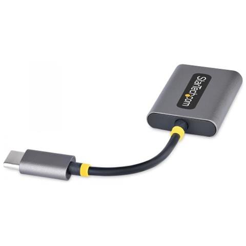 Adattatore USB-C a Jack 3.5mm - Splitter USB Type C per 2 Cuffie con Microfono - Scheda Audio Esterna USB C con 2 Uscite Jack /Aux - Sdoppiatore Jack USB Tipo C per Due Auricolari /Mic - DAC 24-bit - Foto 3