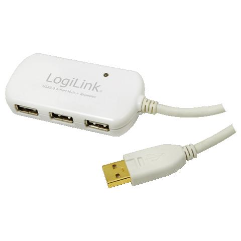 UA0108 hub di interfaccia 480 Mbit /s Bianco - Foto 1