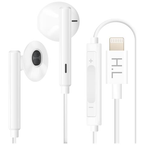 Auricolari Lightning Per Iphone Microfono Tasti Di Comando - Foto 1