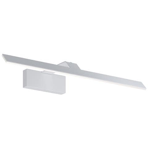 Applique Da Parete Moderno Decart Metallo Bianco Acrilico 1 Luce Led 12w - Foto 1