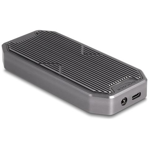 Custodia da gioco esterna per SSD M. 2 NVMe PCIe con SuperSpeed USB 20 Gbps (USB 3.2 Gen 2x2) USB Type-C femmina e illuminazione LED RGB - Foto 1