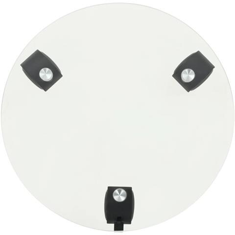 Carrelli Porta Piante 4 Pz 28 Cm Vetro Temperato Rotondi - Foto 3