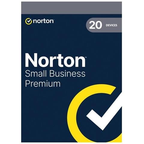 NORTON SMALL BUSINESS PREMIUM - 500GB IT 1 USER 20 DEVICE 12 Mesi BOX - Foto 1