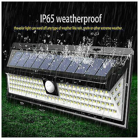 Faretto Solare Esterno 190 Led Smd Luce Di Emergenza Sensore Di Movimento B0519 - Foto 3