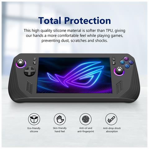 Custodia Protettiva Per Console Portatile Asus Rog Ally X Black - Foto 7