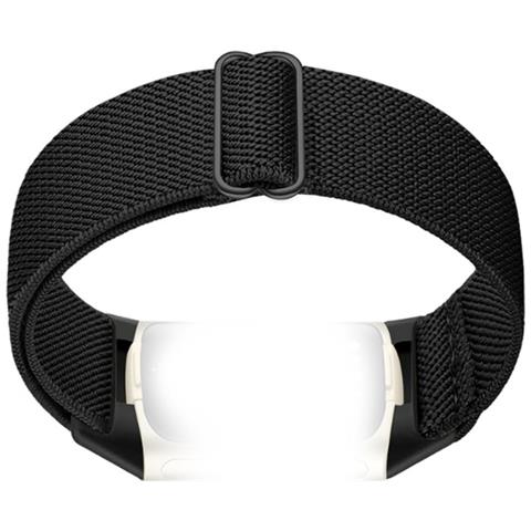 Cinturino In Nylon Resistente Per Fitbit Charge 5/6 - Braccialetto Di Attività Black - Foto 6