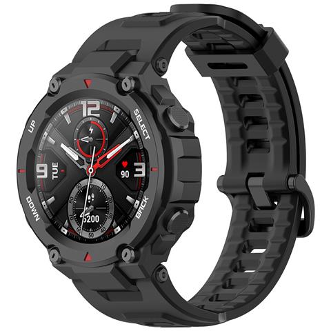 Cinturino In Silicone Per Amazfit T-rex Pro Black - Foto 1