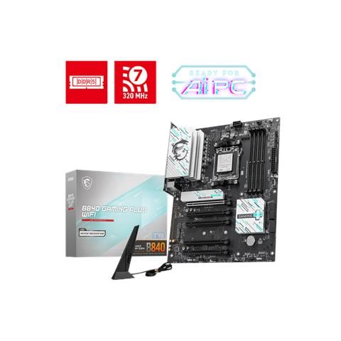 Scheda Madre GAMING PLUS B840 WIFI Socket AM5 Chipset AMD B840 ATX - Foto 1