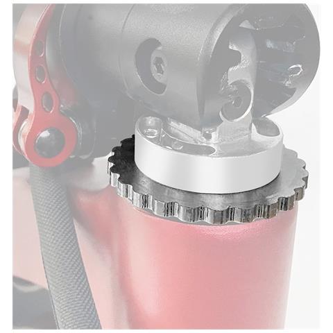 Dado Monopattino Pieghevole Dualtron V1, Argento - Foto 4