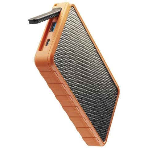 Power bank SOLAR Caricabatterie Portatile 10000mAh con pannello solare - Foto 1