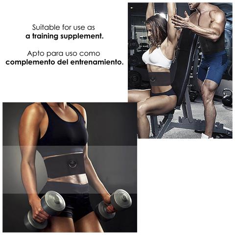 Stimolatore Elettrico Per Vita E Addome Ems Smart Fitness. Promuove La Circolazione Sanguigna. - Foto 2