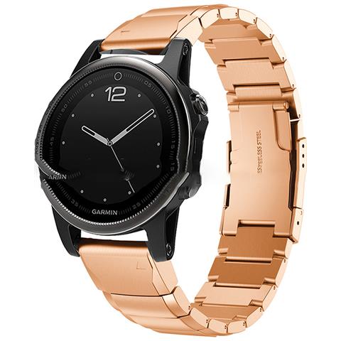 Cinturino Oro Rosa Per Fenix 5s / 6s / 7s / 8 43mm - Foto 1