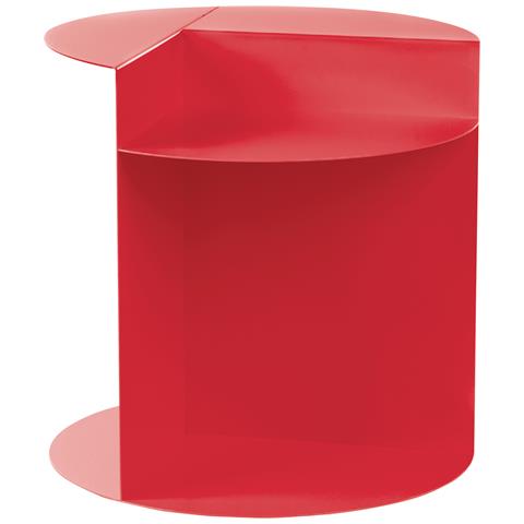 Tavolino Taggart Metallo Rosso - Foto 2