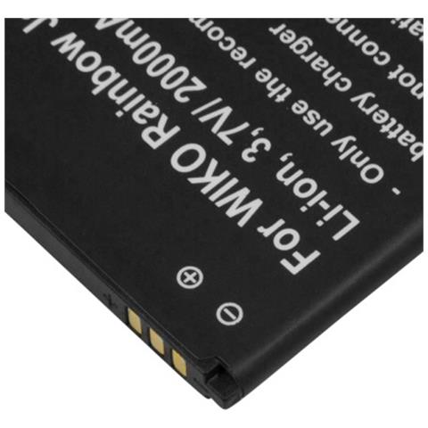Batteria Di Ricambio Per Wiko Rainbow Jam Li-ion 3.7v 1700mah 6.3wh - Foto 3