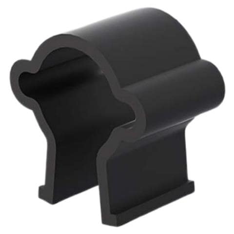 Clip Per Cavi Verticali Per Pannello Forato - Set Da 15 Pezzi - Organizzazione E Decorazione Versatile Black - Foto 1