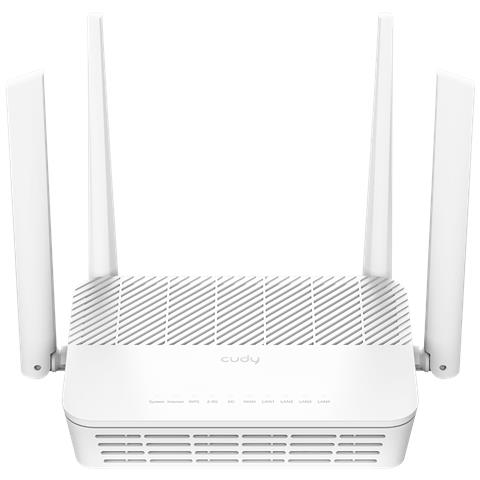 WR3000P router wireless 2.5 Gigabit Ethernet Dual-band (2.4 GHz / 5 GHz) Bianco - Foto 1