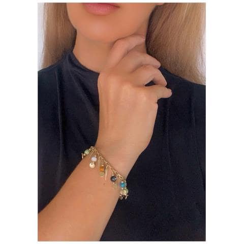 Bracciale Multicharms Con Pendente Minemine - Foto 3