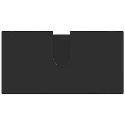 Set di mobili per il bagno 4 pcs Nero Legno multistrato - Foto 9