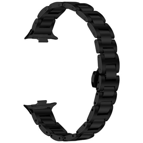 Elegante Cinturino In Acciaio Inossidabile Compatibile Con Xiaomi 8 Pro / 9 Pro E Redmi Watch 4/5 Black - Foto 1