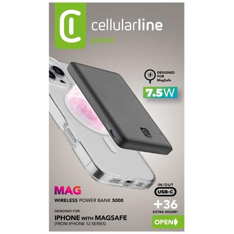Power Bank MAGSAFE 5000 Power Bank MagSafe 5.000 è il caricabatterie wireless e portatile con tecnologia MagSafe da 7.5W. Grazie al suo design compatto e finiture soft touch, è perfetto per chi cerca una ricarica veloce e senza fili. - Foto 2