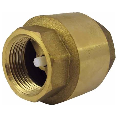 Valvola Di Ritegno In Ottone 1 Pollice Con Molla Filettata Dn25 - Foto 1