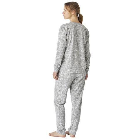Pigiama Da Donna In Cotone A Maniche Lunghe Jjbep1800 - Foto 2