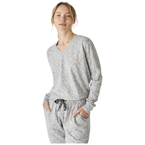 Pigiama Da Donna In Cotone A Maniche Lunghe Jjbep1800 - Foto 3