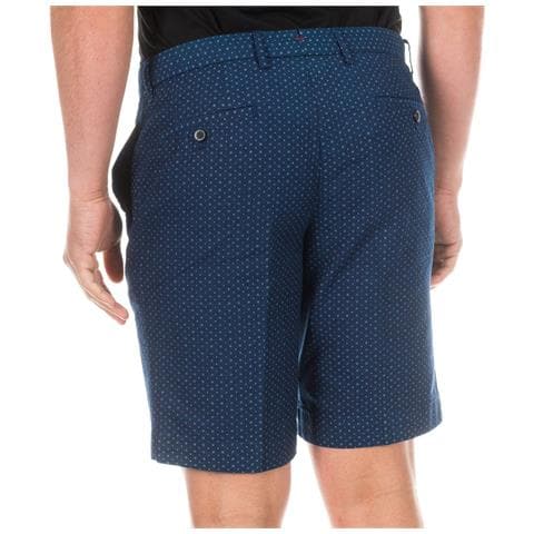 Shorts Da Uomo In Denim Dal Taglio Dritto Con Orli Hm800752 - Foto 2