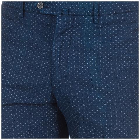Shorts Da Uomo In Denim Dal Taglio Dritto Con Orli Hm800752 - Foto 3