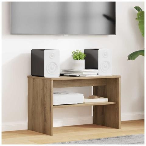 Mobile TV Rovere artigianale 60 x 35 x 40 cm Legno multistrato - Foto 2