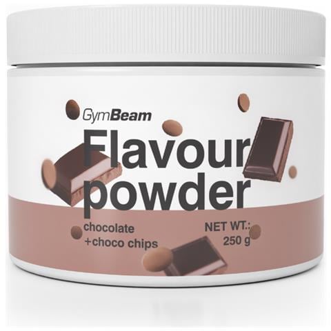Aromatizzante Flavour Powder con fibre 250 g Cioccolato con Gocce di Cioccolato - Foto 1