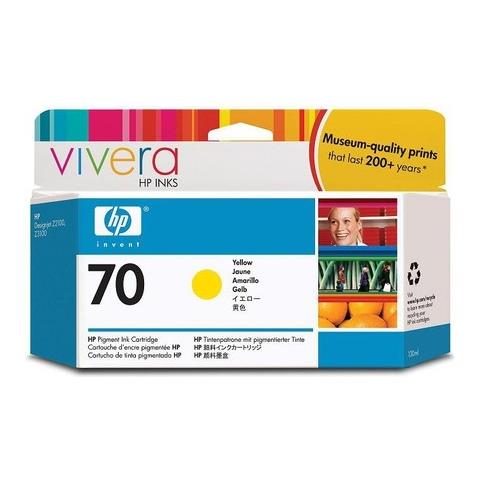 C9454a Cartuccia Ink Originale 70 Gialla per HP DesignJet Z3200 - Foto 5