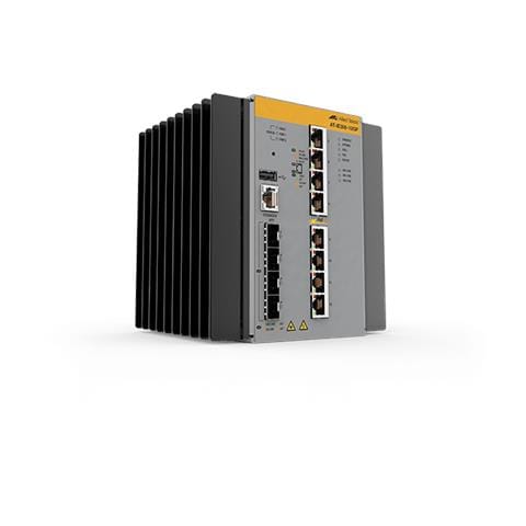 Switch Industriale AT-IE300-12GP-80 8 Porte Ethernet PoE 10 / 100 / 1000 Mbps RJ45 con 4 Prote SFP Managed - Foto 1