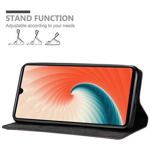 Custodia Compatibile Con Huawei Mate 20 In Bruno Caffè - Coperchio Protettiva Con Chiusura Magnetica, Funzione Stand E Tasca Per Le Carte - Foto 2