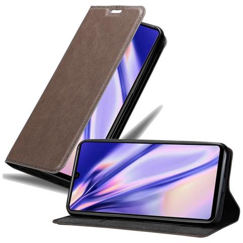 Custodia Compatibile Con Huawei Mate 20 In Bruno Caffè - Coperchio Protettiva Con Chiusura Magnetica, Funzione Stand E Tasca Per Le Carte - Foto 1