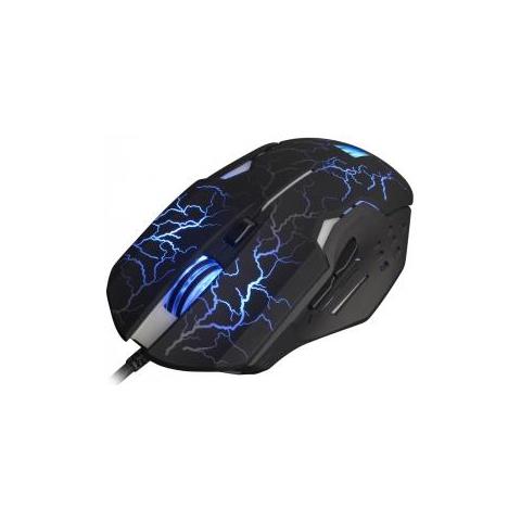 Wasdkeys M200 Mouse Usb Laser 2500 Dpi Mano Destra Nero (wasdkeys M200 2500dpi Laser Gaming Mouse With On-board Memory And Lighting Effects, Black [ m200])  - Foto 1