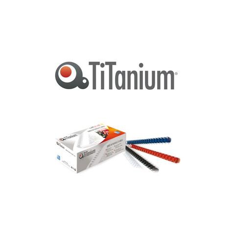 50 Dorsi Plastici 21 Anelli 32mm Bianco Titanium - Foto 1